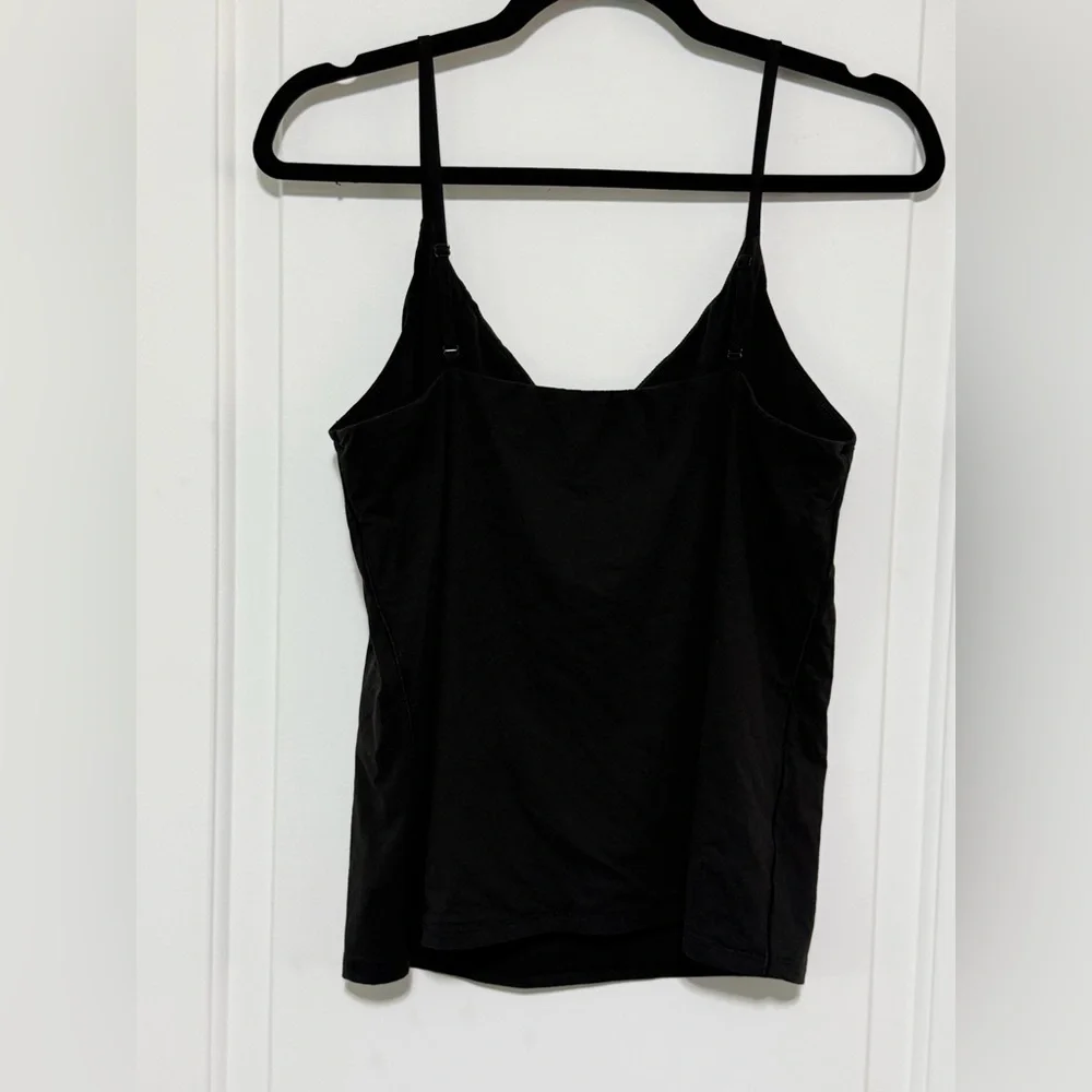 White House Black Market Black Spaghetti-Strap Cami - Picture 2 of 6
